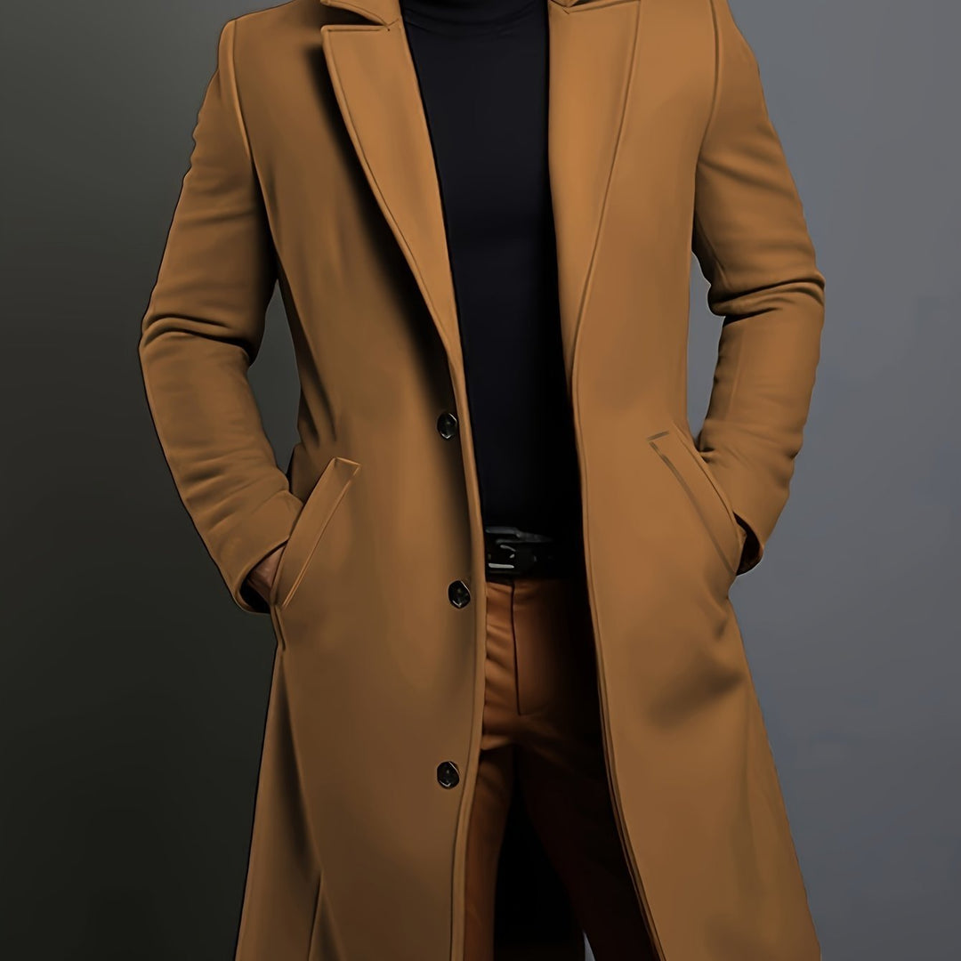 Alexander | Elegant and Timeless Men's Trench Coat