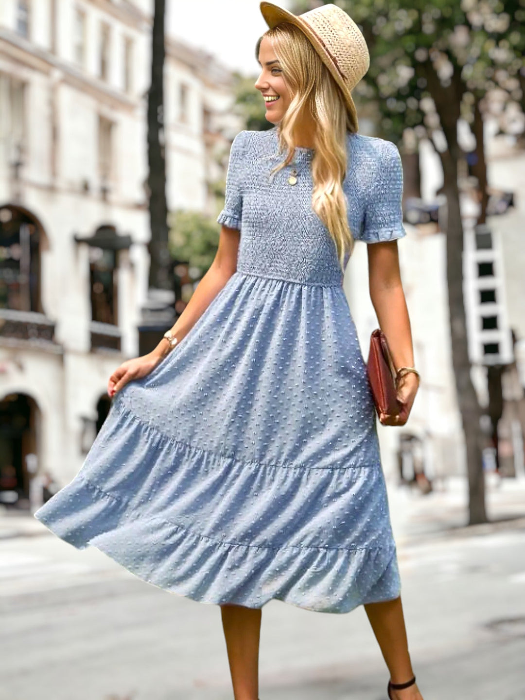 Elda - Women's Long Casual Dress in Different Colors