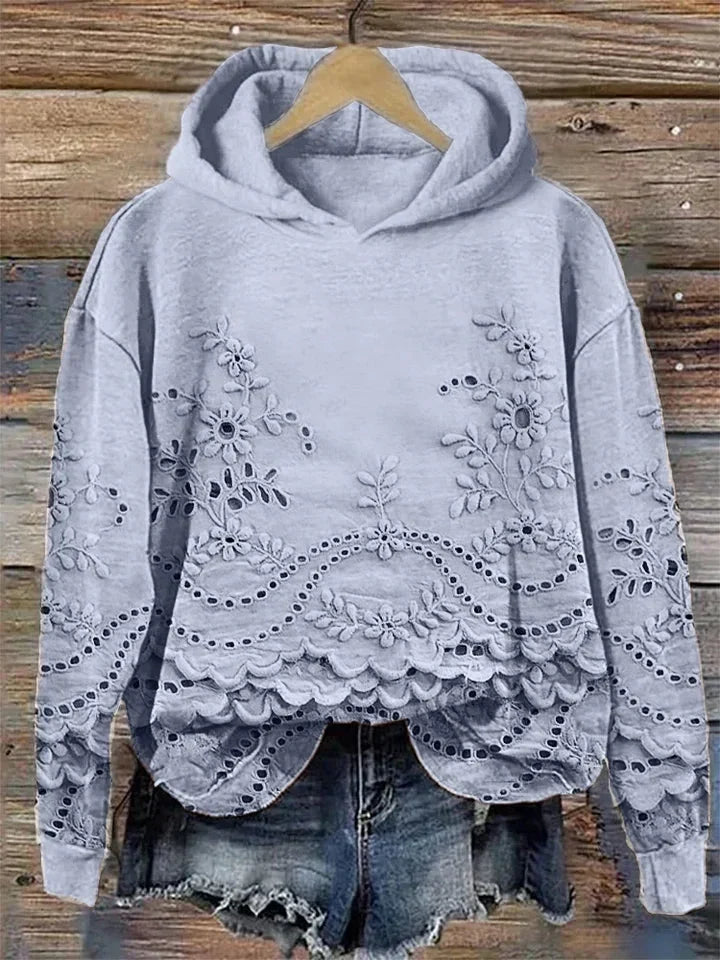 Sophie | Floral and Casual Women's Hoodie