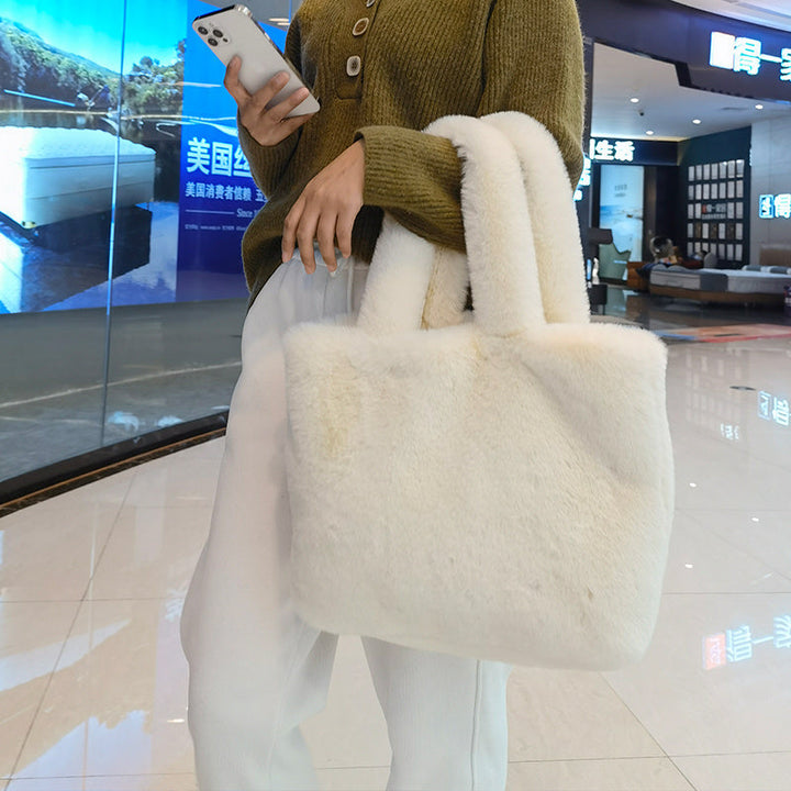 Faux - Fur Tote Bag