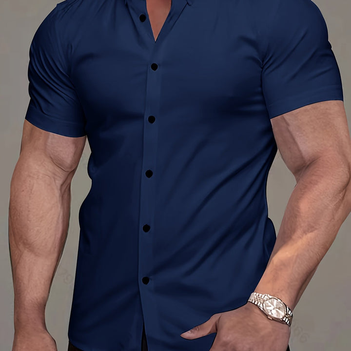 LAURENT MONACO | SLIM-FIT SUMMER SHIRT FOR MEN