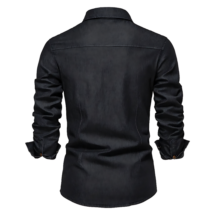 ELENA HARPER™  |  SLIM DENIM SHIRT