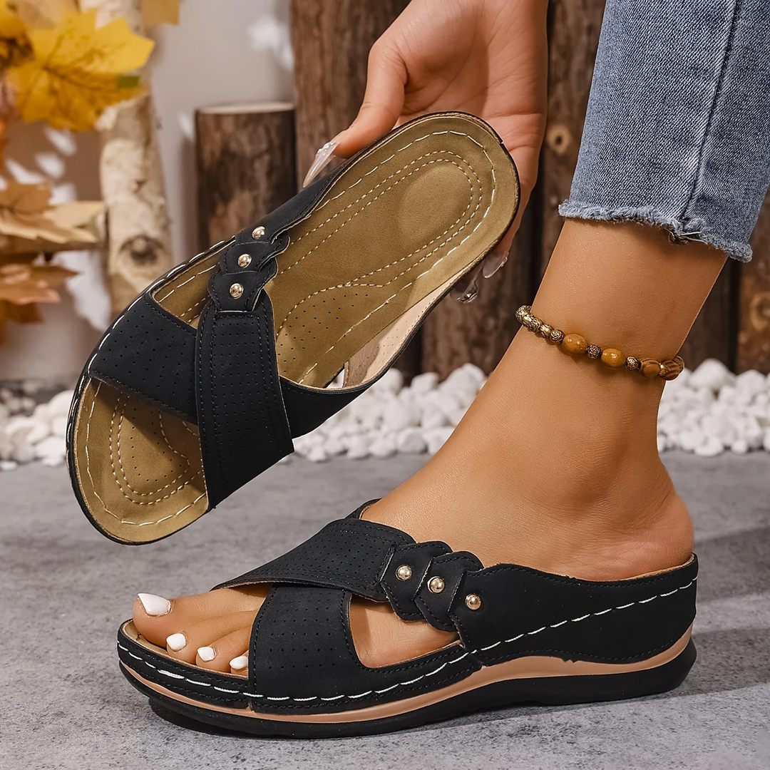 CHIC WIG SANDAL FOR WOMEN