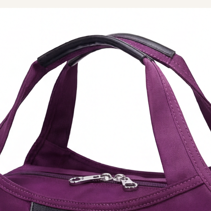 Carryella Multi-Pocket Shoulder Bag with Anti-Theft Design - Elena Harper