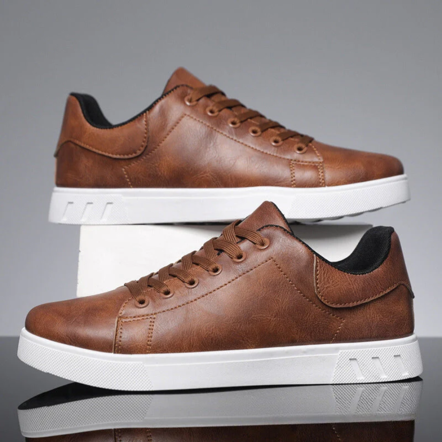 Men's Low Top Lace-Up Sneakers