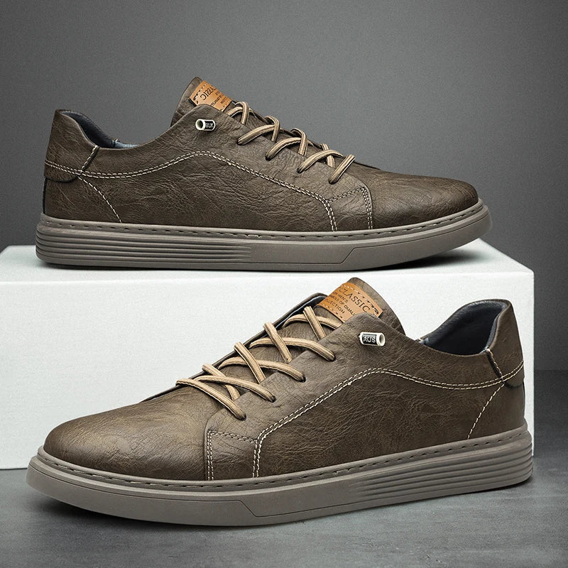 Casual Lace-Up Sneakers for Men