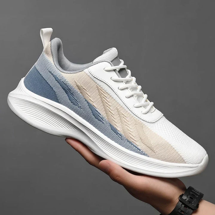 Men's Sneakers with Contrasting Panels