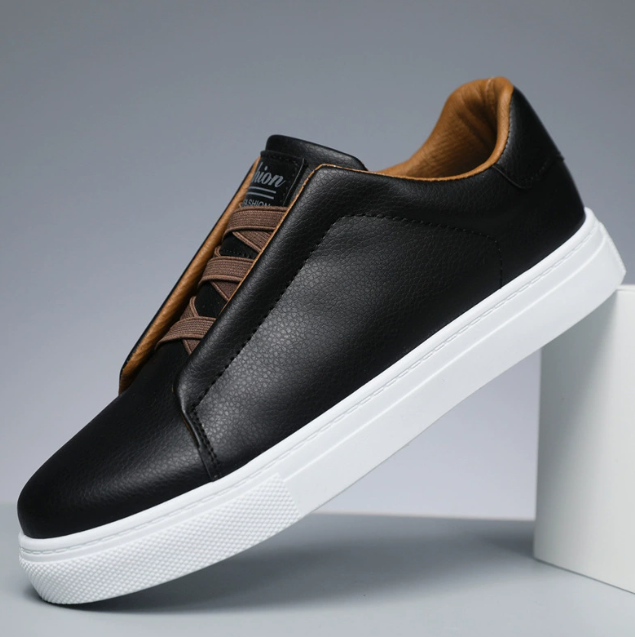 Men's Thick Sole Lace-Up Sneakers