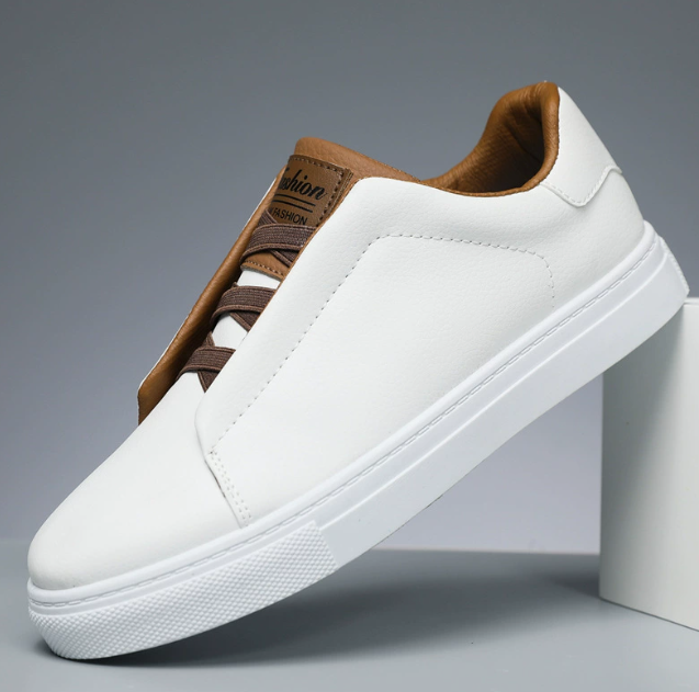 Men's Thick Sole Lace-Up Sneakers