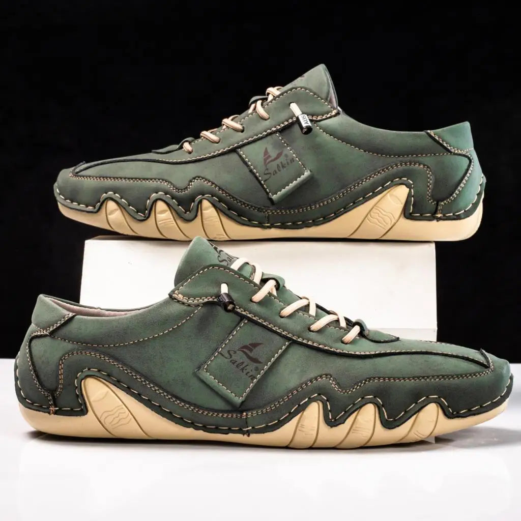 Men's Sneakers with Wavy Laces