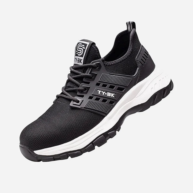 Men's Mesh Sneakers with Treaded Sole