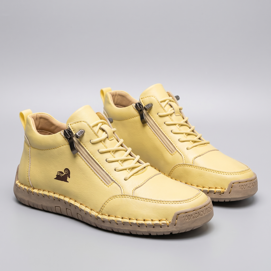 Men's High-Top Sneakers with Zipper