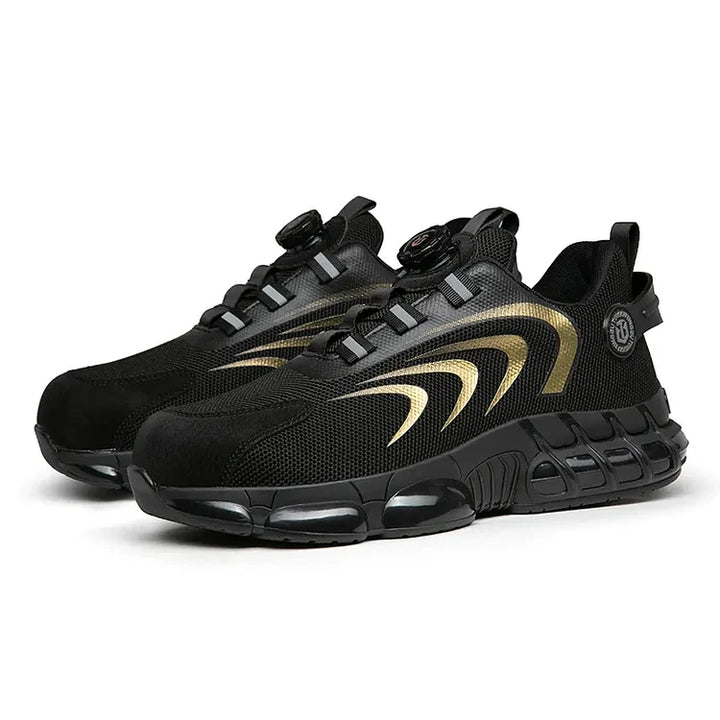Men's Technical Sneakers with Thick Sole