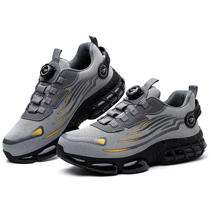 Men's Technical Sneakers with Thick Sole