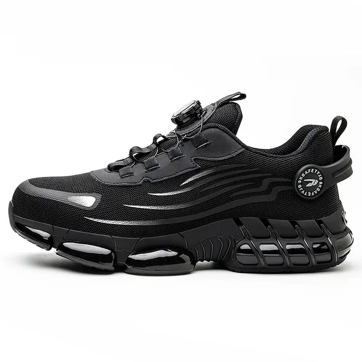 Men's Technical Sneakers with Thick Sole