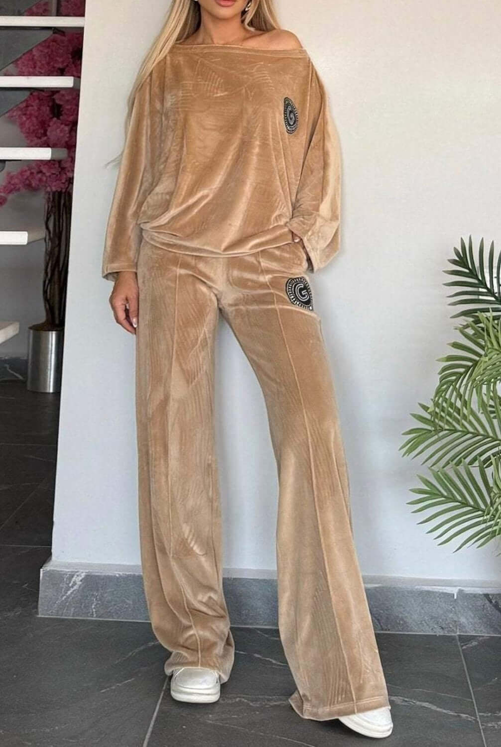 Women's Velvet Lounge Set