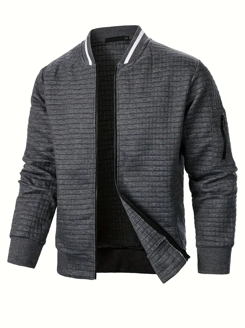 Errikos Stylish Long Sleeve Jacket, view 4 - Elena Harper