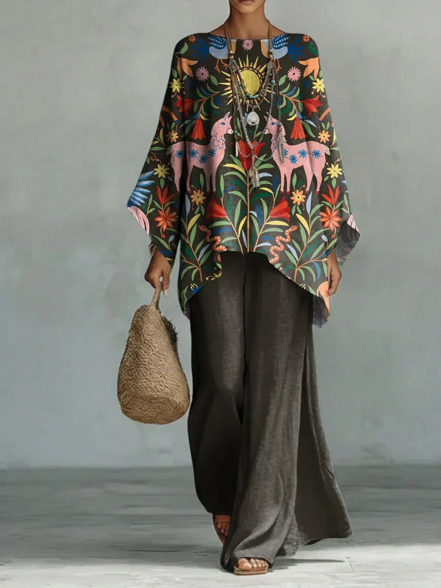 Adeline Set Printed Comfort Set - Elena Harper