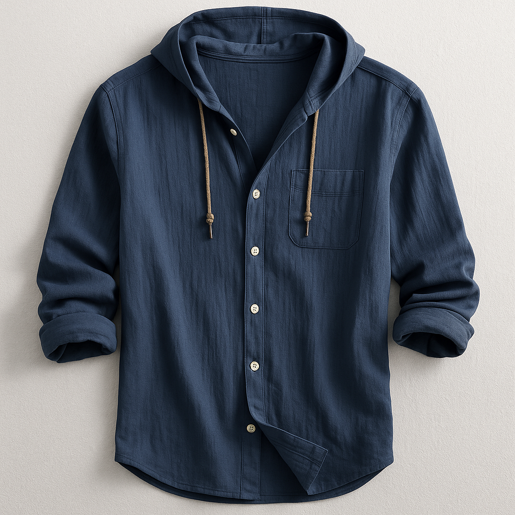 Luxury Shirt with Hood - Elena Harper