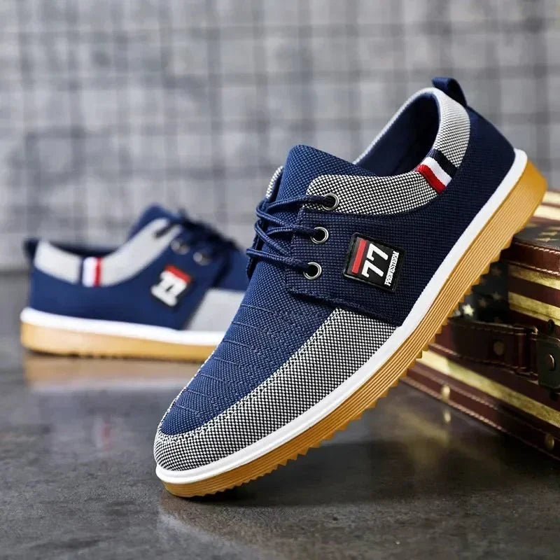 ELENA HARPER™  |  CANVAS LOAFER SHOES FOR MEN