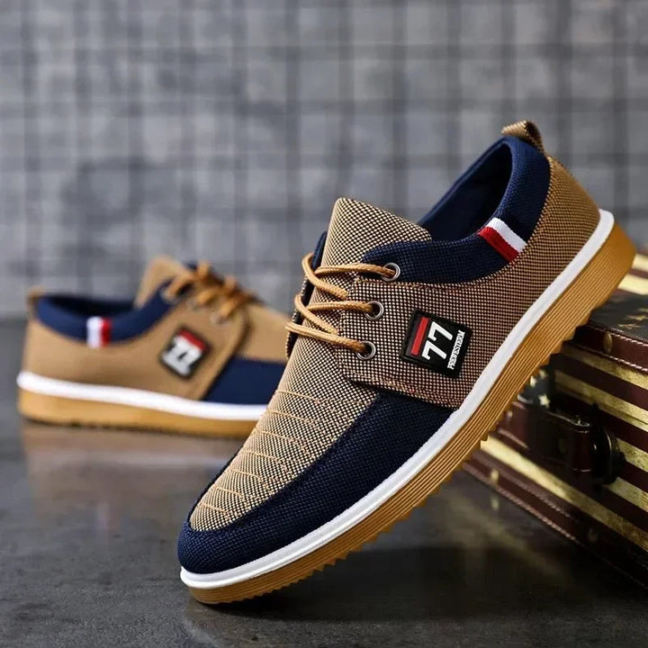 ELENA HARPER™  |  CANVAS LOAFER SHOES FOR MEN