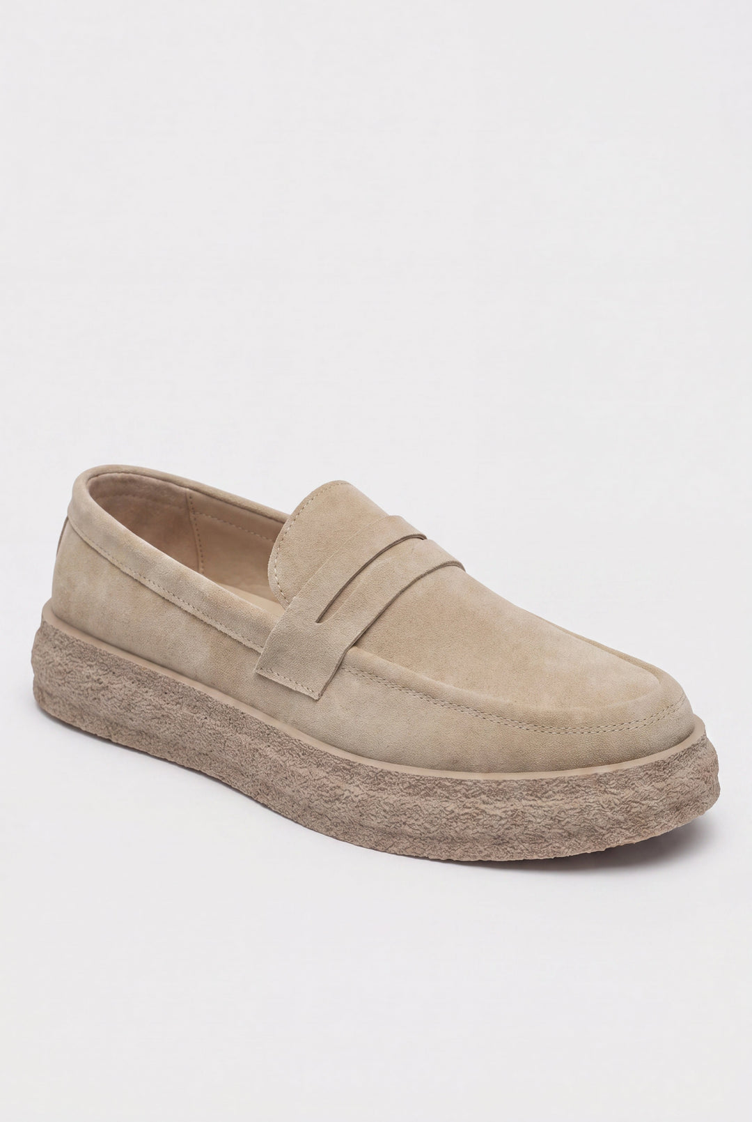 Men's Loafers Thick Sole - Slip-On Regular Fit