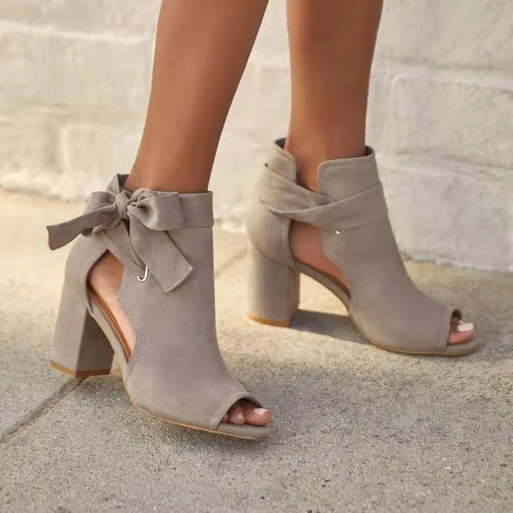 Vesper - Chic Tie-Up Ankle Boots