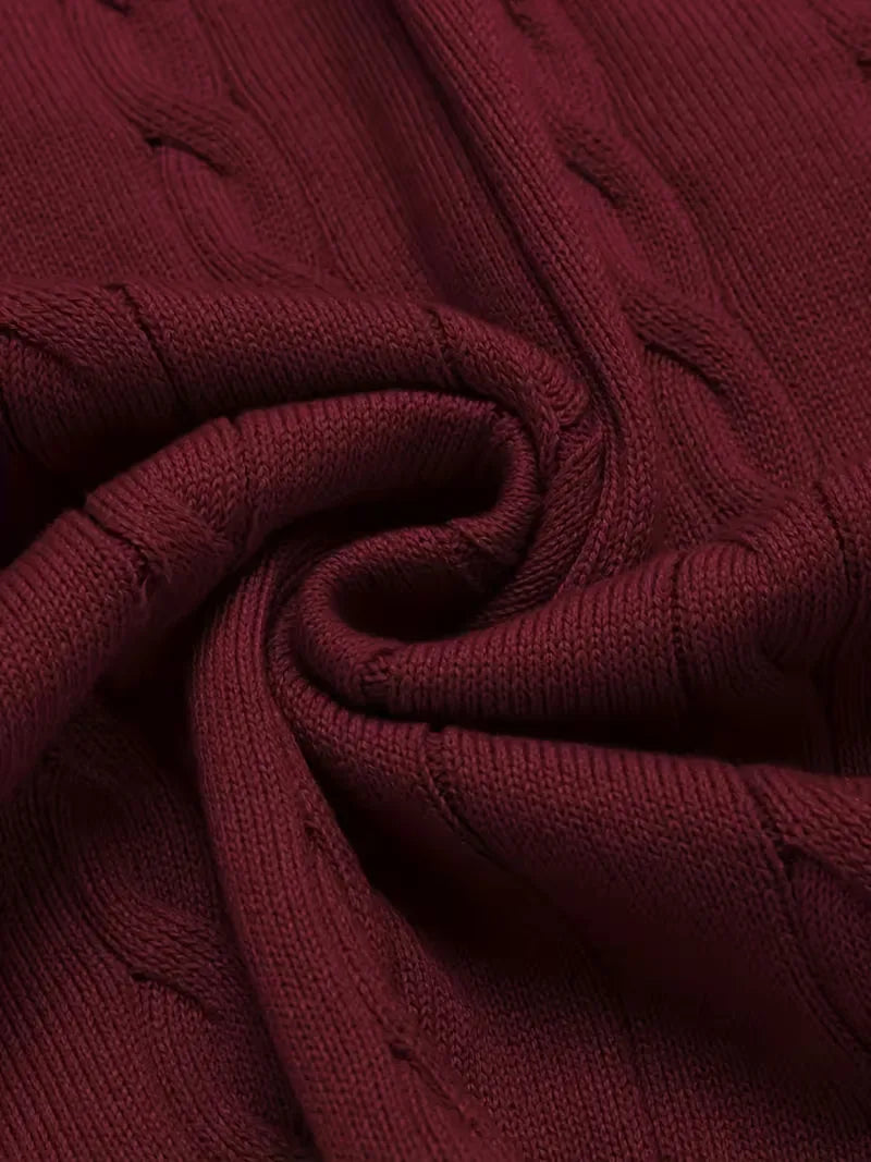 Sébastien - Classic Twisted Sleeveless Sweater