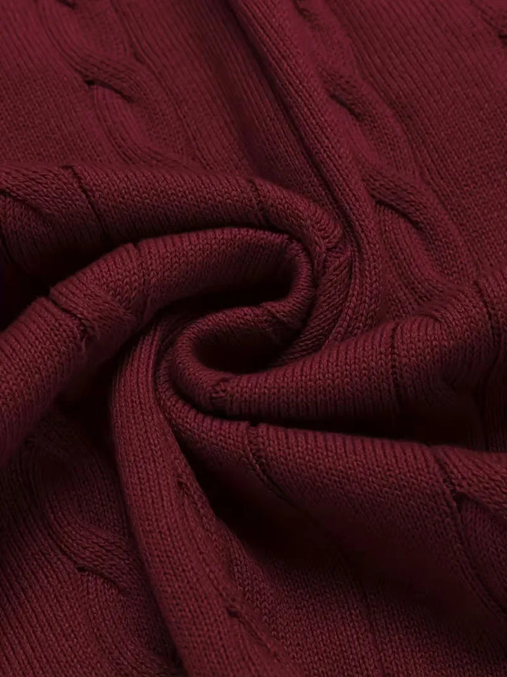 Sébastien - Classic Twisted Sleeveless Sweater
