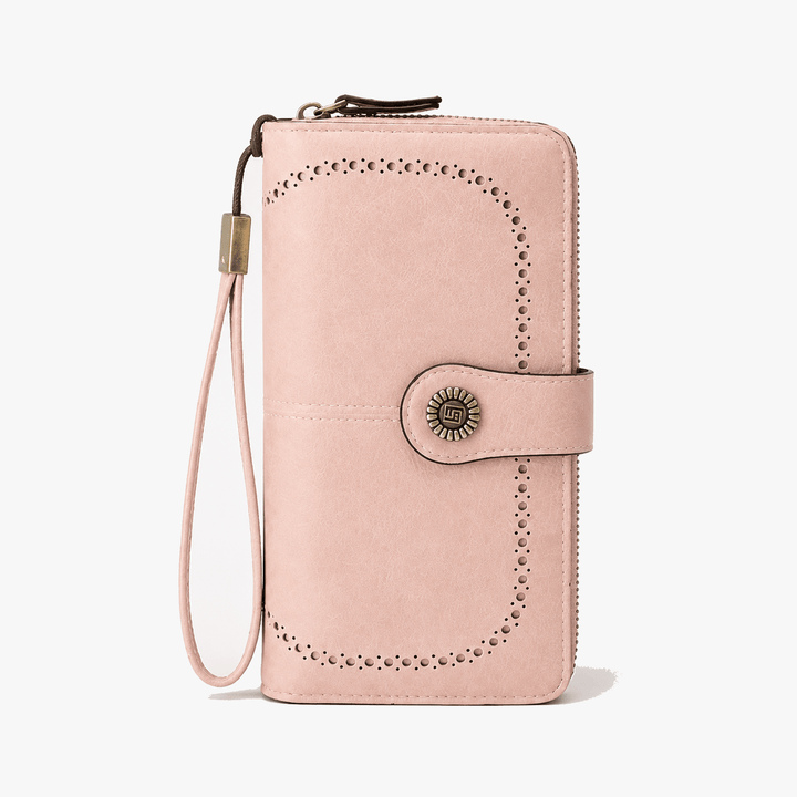 Aureden Compact RFID Wallet with 24-Card Storage - Elena Harper
