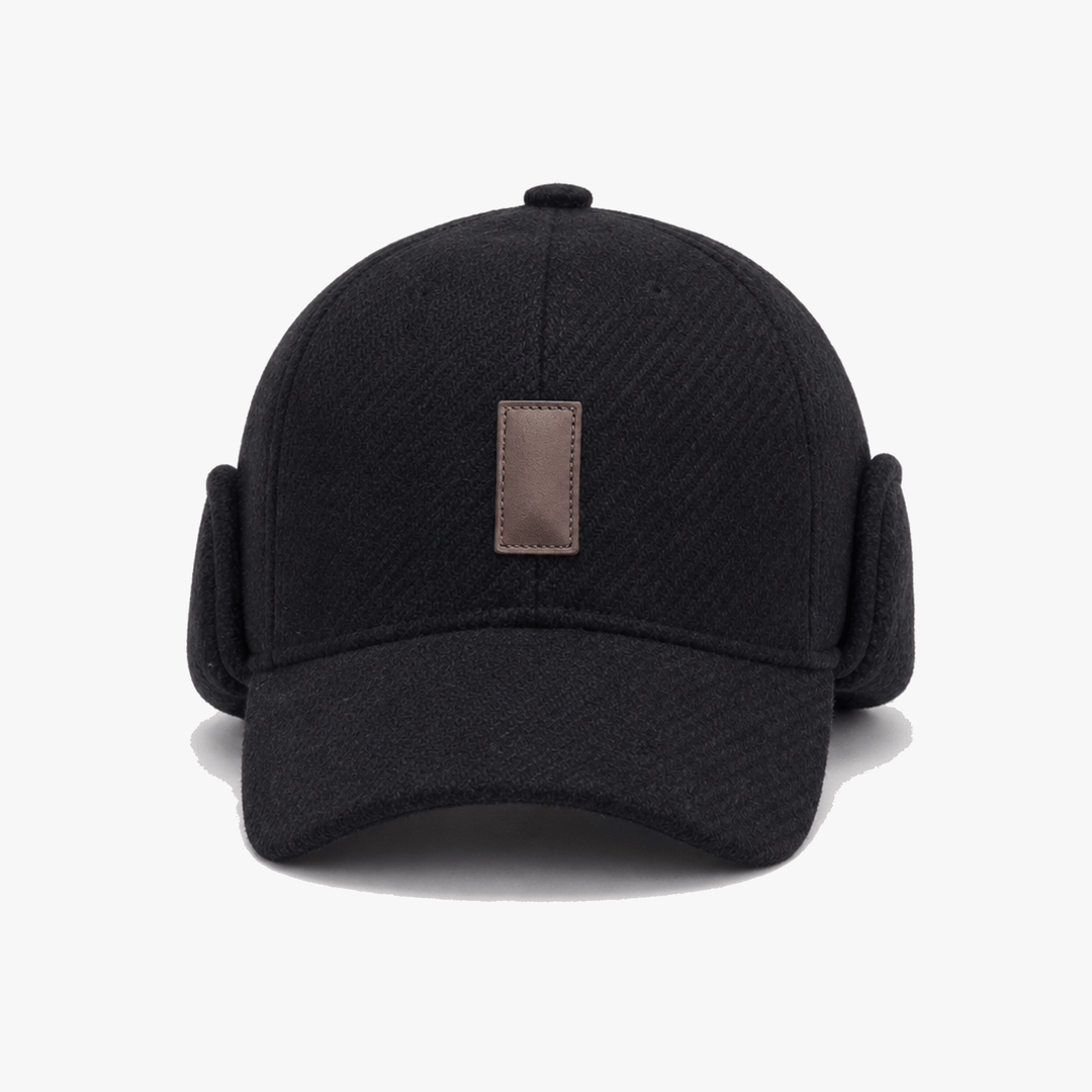 Coldguard Fleece lined winter baseball cap with ear flaps - Elena Harper
