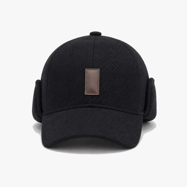 Coldguard Fleece lined winter baseball cap with ear flaps - Elena Harper