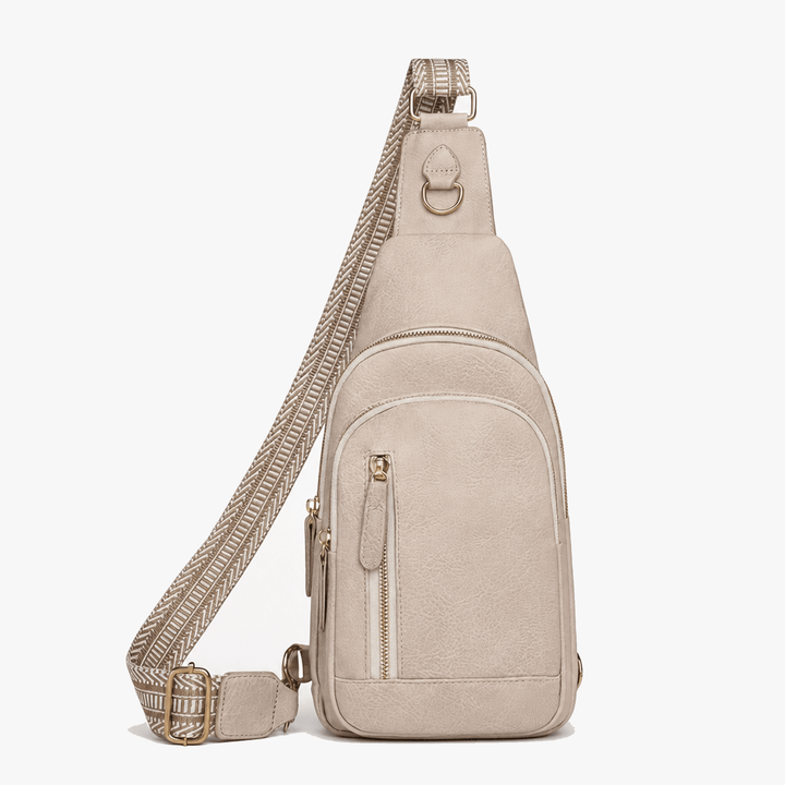 Carvia Women’s Multi Pocket Crossbody Sling Bag - Elena Harper