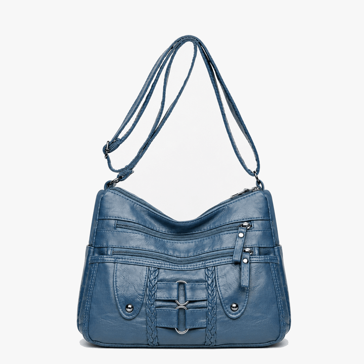 Avella Soft Leather Crossbody Bag - Elena Harper