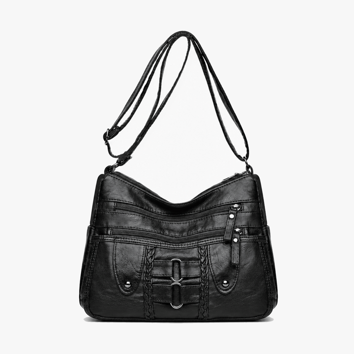 Avella Soft Leather Crossbody Bag - Elena Harper