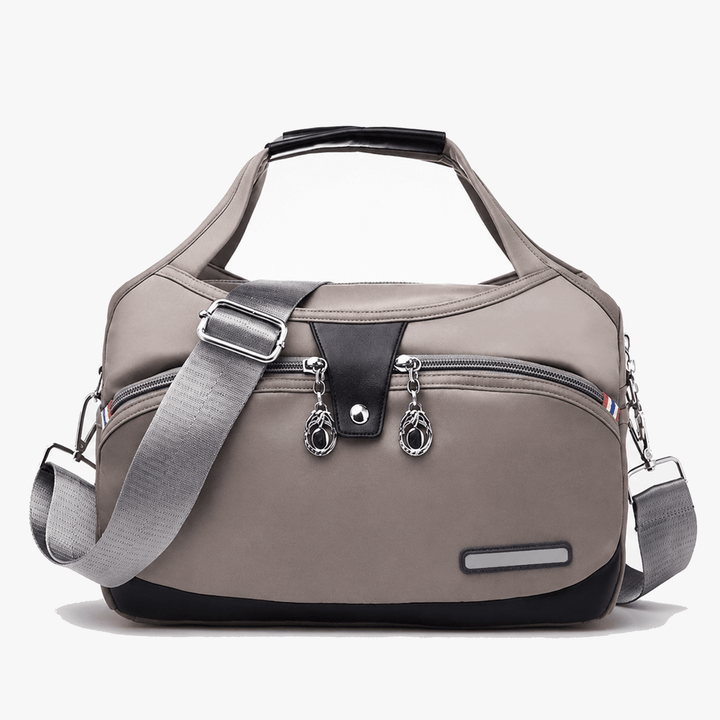 Carryella Multi-Pocket Shoulder Bag with Anti-Theft Design - Elena Harper