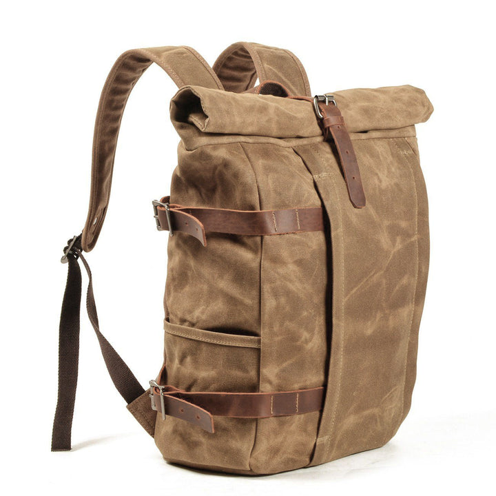 Elmo Durable Canvas Backpack, view 5 - Elena Harper