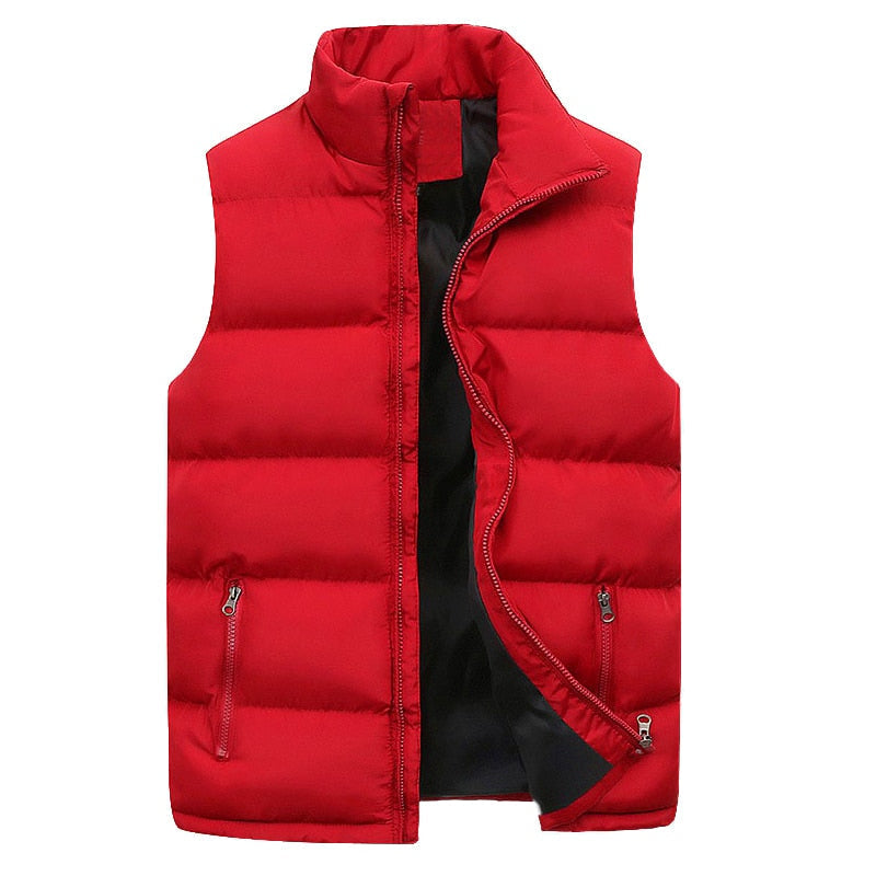 Bjarne Men's Padded Vest with Zipper, view 7 - Elena Harper