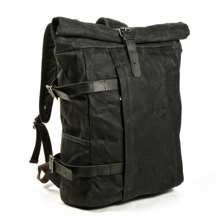Elmo Durable Canvas Backpack, view 4 - Elena Harper