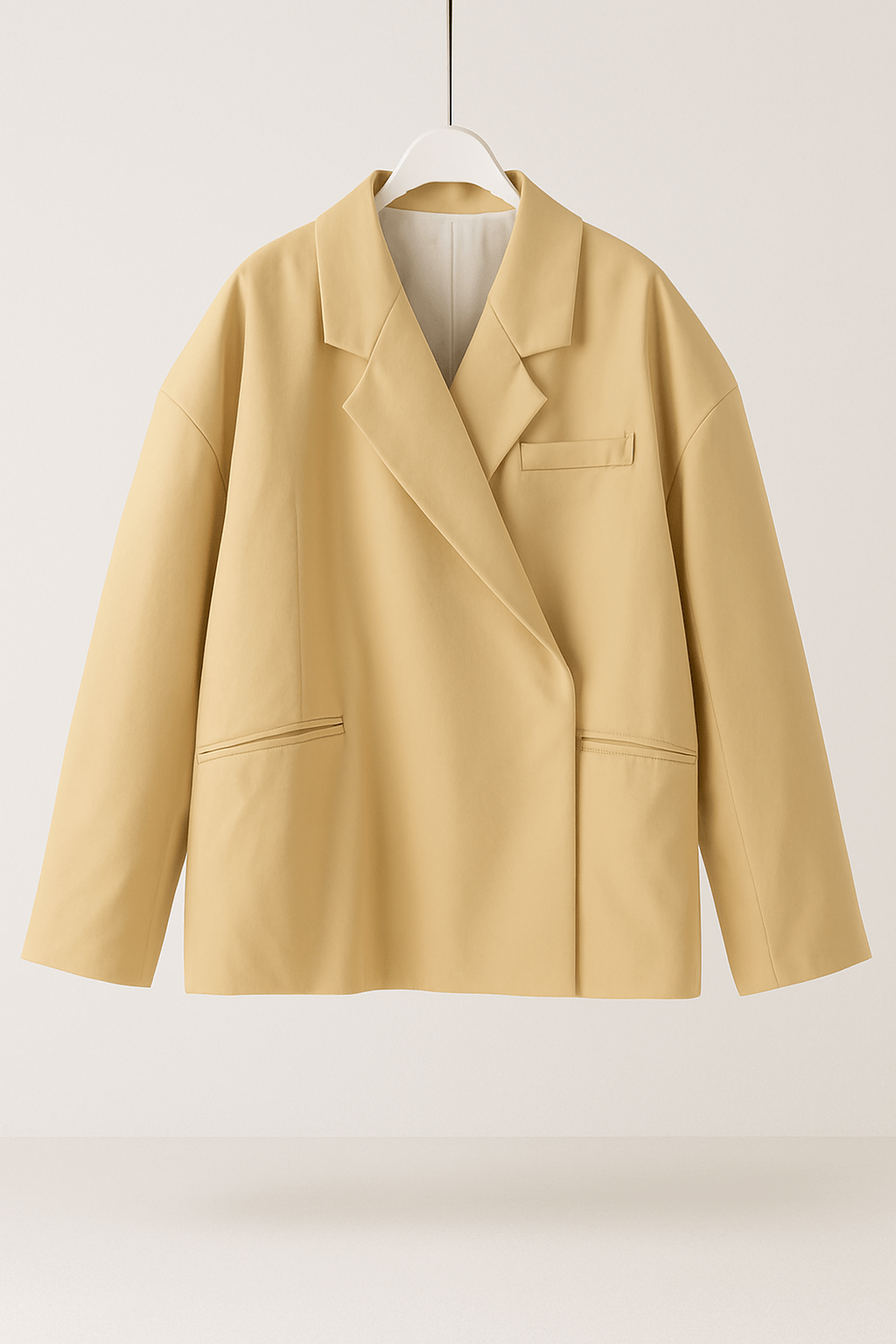 Oversized Blazer for Women with Lapels - Maja