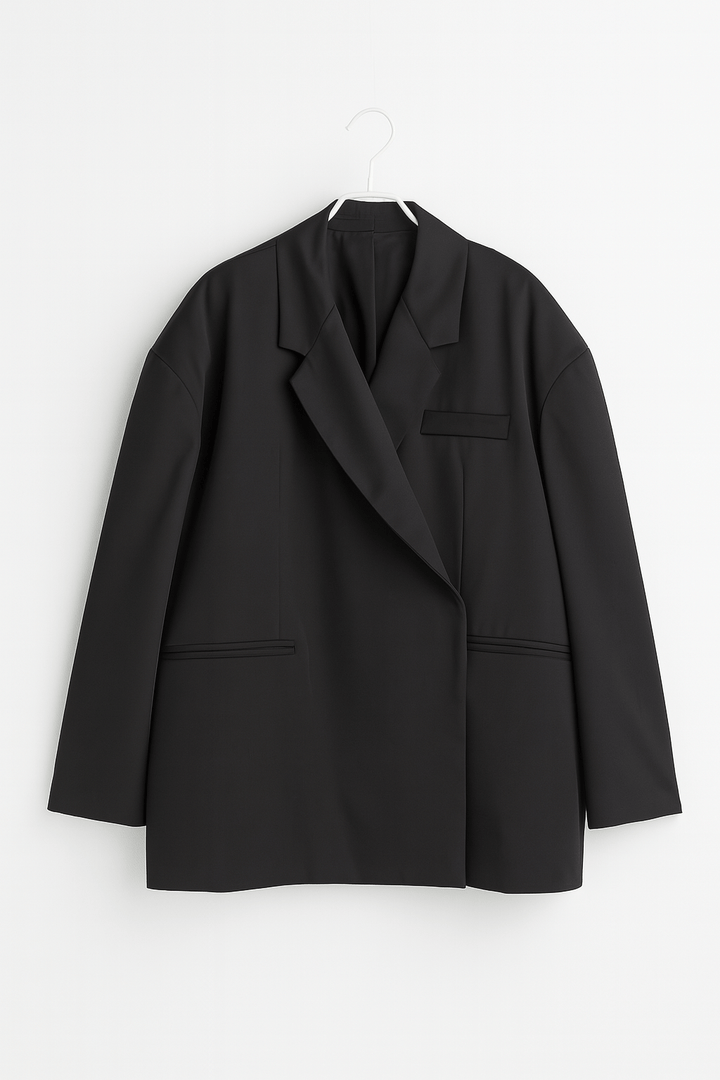 Oversized Blazer for Women with Lapels - Maja
