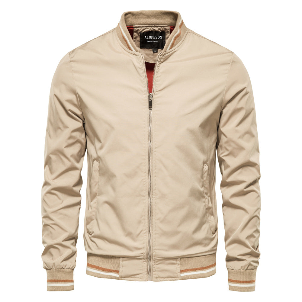 Classic Zip-Up Men's Bomber Jacket