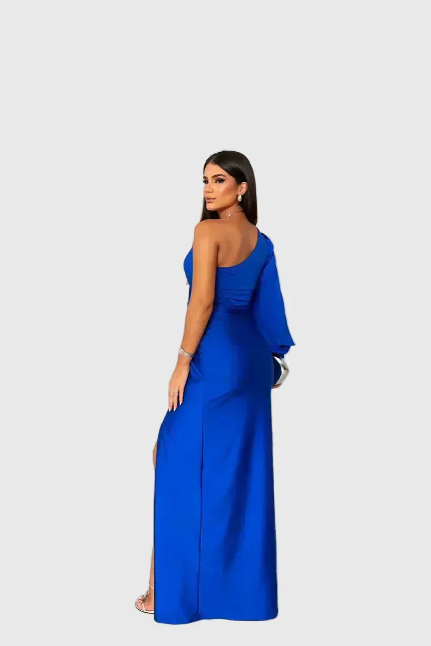 Melyssa Elegant Maxi Evening Dress, view 9 - Elena Harper
