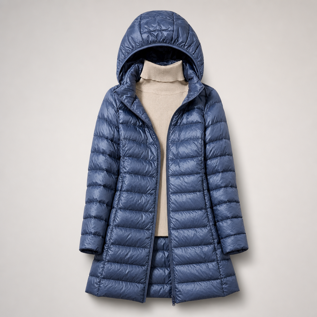 Wendy Warm Puffer Jacket, view 8 - Elena Harper