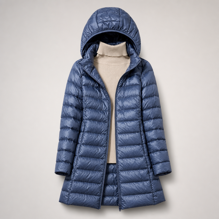 Wendy Warm Puffer Jacket, view 8 - Elena Harper