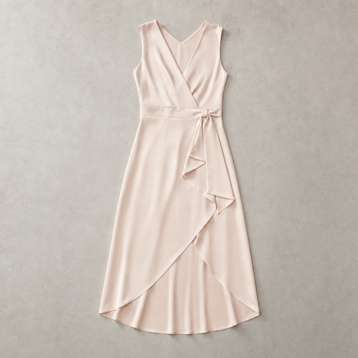 The Amalfi Wrap Maxi Dress