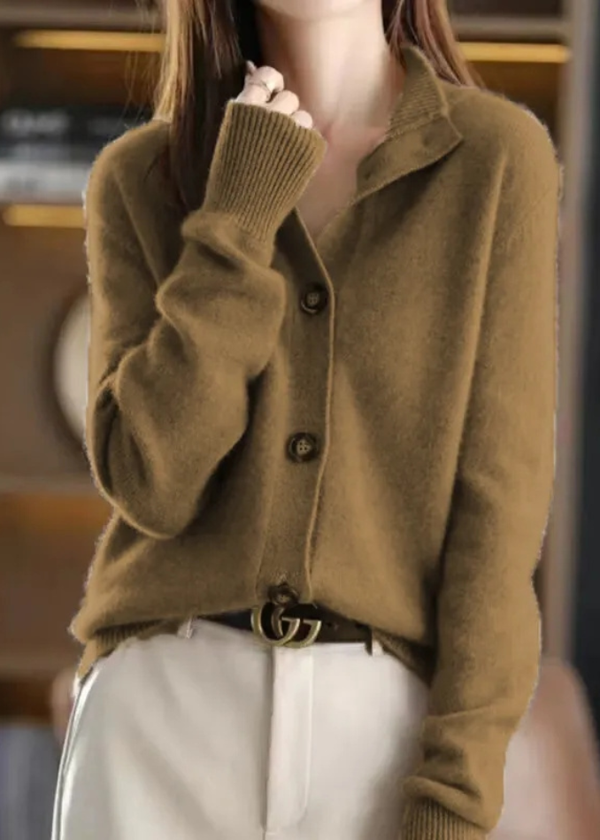 Fern Cardigan With Elegant Buttons - Elena Harper