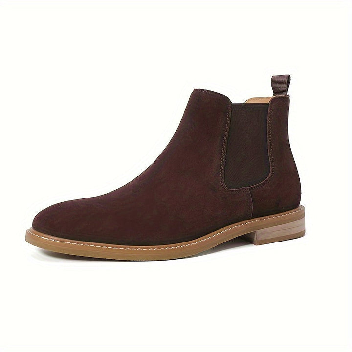Men's Chelsea Ankle Boots with Elastic