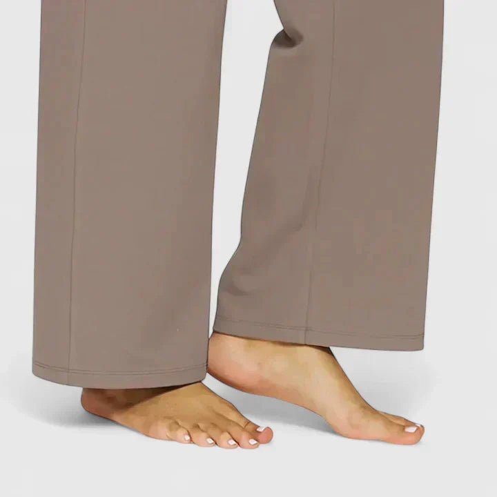 Women's Elegant Straight Leg Trousers