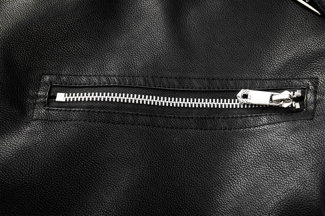 Damien - Chic Belted Perfecto Jacket
